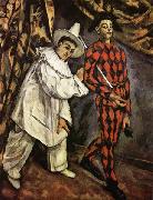 Paul Cezanne Mardi Gras oil painting artist